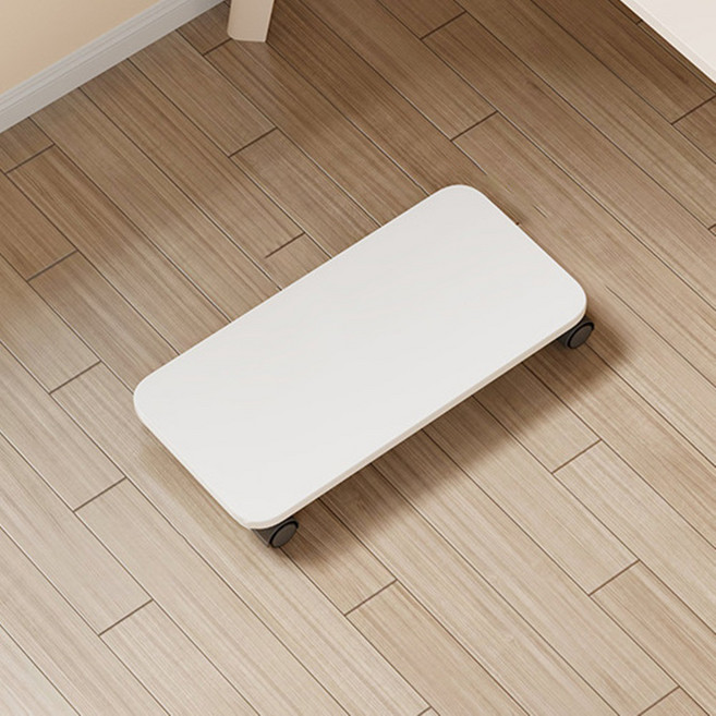 마샤투 바퀴형 본체 이동식 받침대, 화이트, 1개