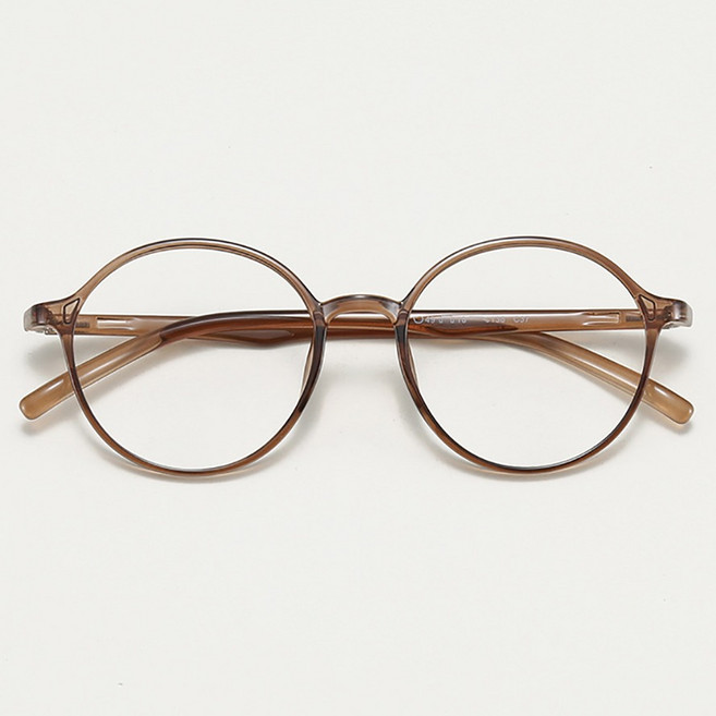 時尚日常防藍光圓框流行老花眼鏡框