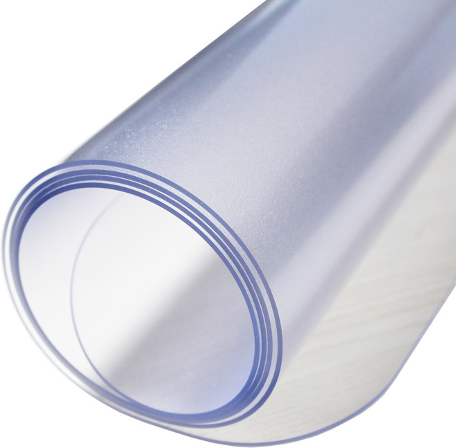 커버팩토리 프리미엄 유리대용 테이블 매트, 반투명, 1개, 두께 1mm x 60cm x 160cm