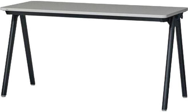 일룸 로이모노 다리형 책상 방문설치, 그레이