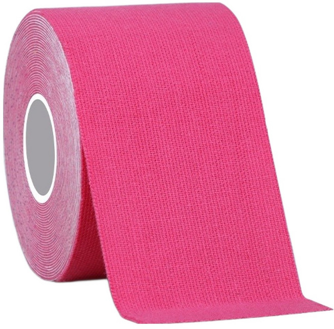 PAL-E 스포츠 테이프 핑크 5cm x 5m, 1개, 1개입
