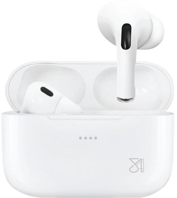 스마텍 터치컨트롤 커널형 무선 블루투스 이어폰, STBT-E500 pro, 화이트