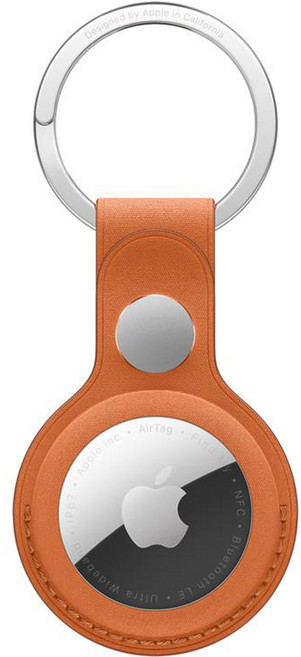 Apple 정품 에어태그 파인우븐 키링, 폭스 오렌지, 1개