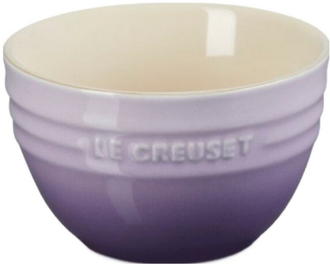 LE CREUSET 瓷器韓式飯碗 10cm, 藍鈴紫, 1個