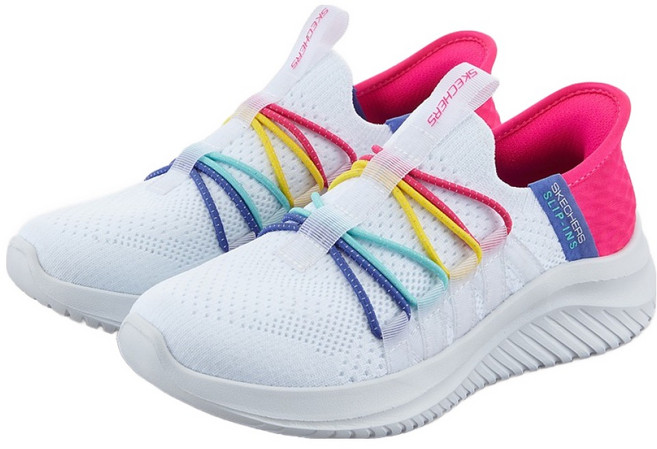 스케쳐스 여아용 운동화 울트라 플렉스 3.0 슬립인스 SK0GDCFX201