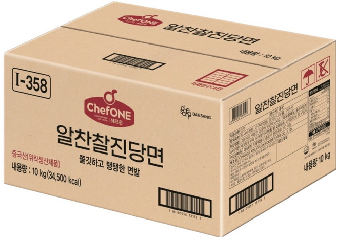 쉐프원 알찬 찰진 당면, 10kg, 1개