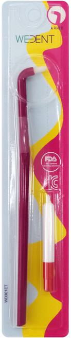 위덴 앤드터프트 칫솔 미세모 플럼 + 치간칫솔 SSS 매우가는솔 세트, 1세트