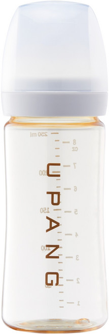 유팡 맘마 PPSU 노꼭지 젖병, 라이트그레이, 250ml, 1개