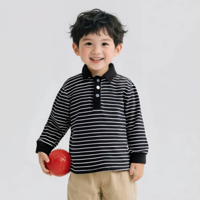 JOYMULTI MK 柔軟翻領長袖Polo衫