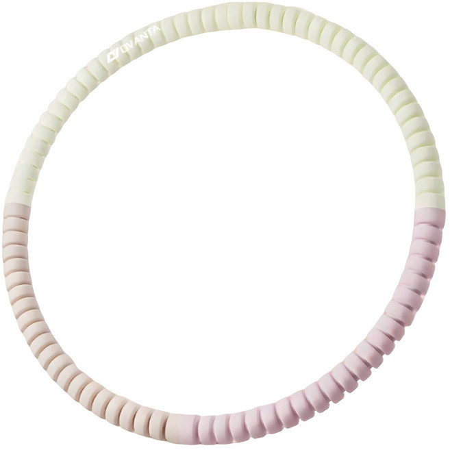 Friyu 可拆卸拼接式兒童軟體呼啦圈, 1個, 500g, 粉色