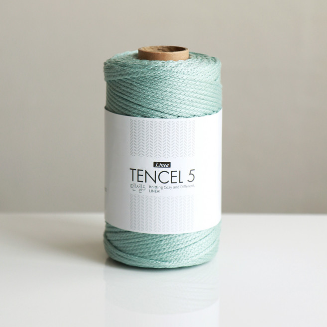 리네아 텐셀 코바늘 마크라메실 125m 250g, 08, 1개