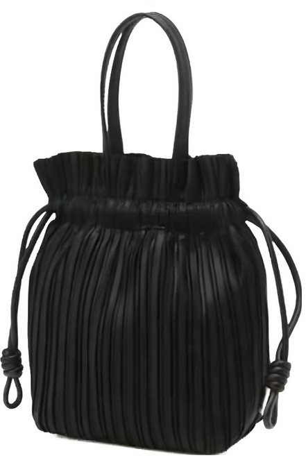 닥스 여성용 솔리드 플리츠 토트 크로스백