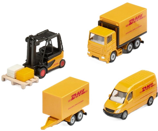 siku DHL 物流車輛套組 SK6324A, 1套, 混合顏色