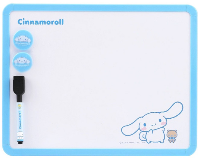 산리오 캐릭터즈 화이트보드 세트 시나모롤, 플라스틱