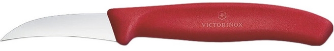 빅토리녹스 스위스 클래식 일자날 곡과도 6cm 6.7501.C1, 레드, 1개