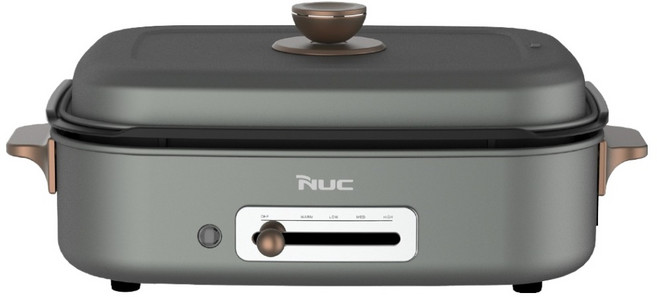 엔유씨 멀티 전기그릴 매트다크그레이, CMC-100K