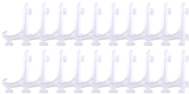 유니아트 액자받침, 투명, 20개