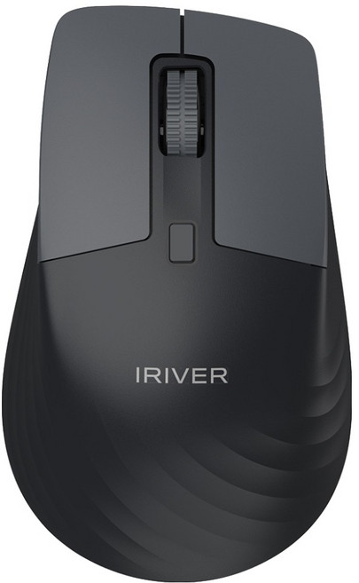 아이리버 항균처리 듀얼모드 멀티페어링 경량 블루투스 무소음 무선 마우스, MVM2, 블랙