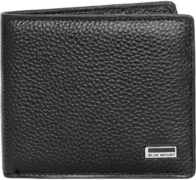 블루마운트 남성용 소가죽 지갑 반지갑 APZF6007