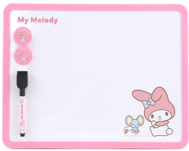 산리오 캐릭터즈 화이트보드 세트 마이멜로디, 플라스틱