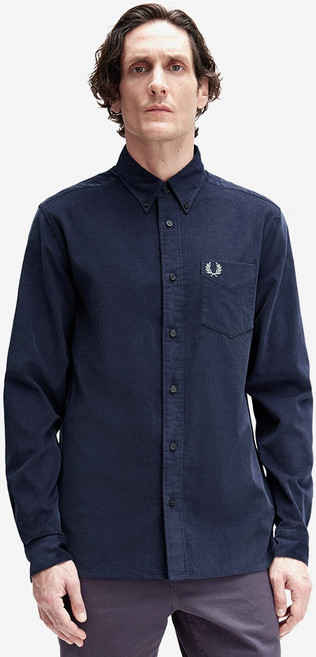 프레드페리 남성용 니들 코드 셔츠 M1737