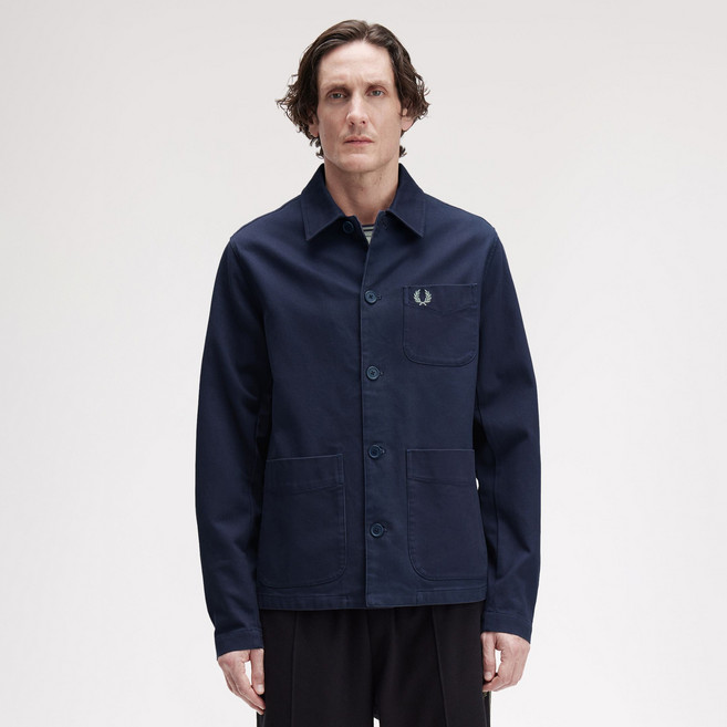 프레드페리 남성용 베드포드 코드 오버셔츠 M1701