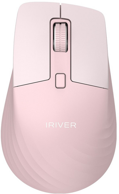 아이리버 항균처리 듀얼모드 멀티페어링 경량 블루투스 무소음 무선 마우스, MVM2, 핑크