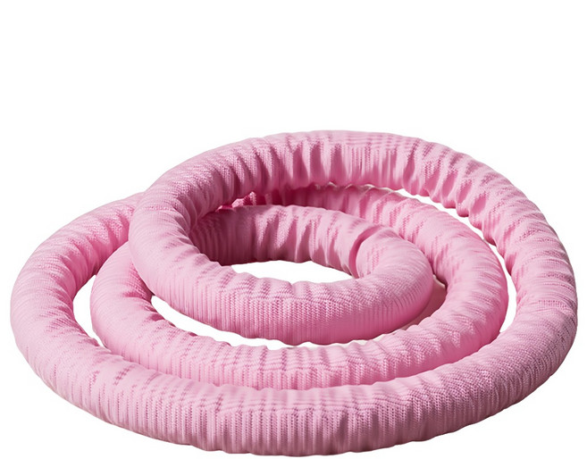 Friyu 多功能軟體彈簧呼啦圈, 1個, 1450g, 粉色