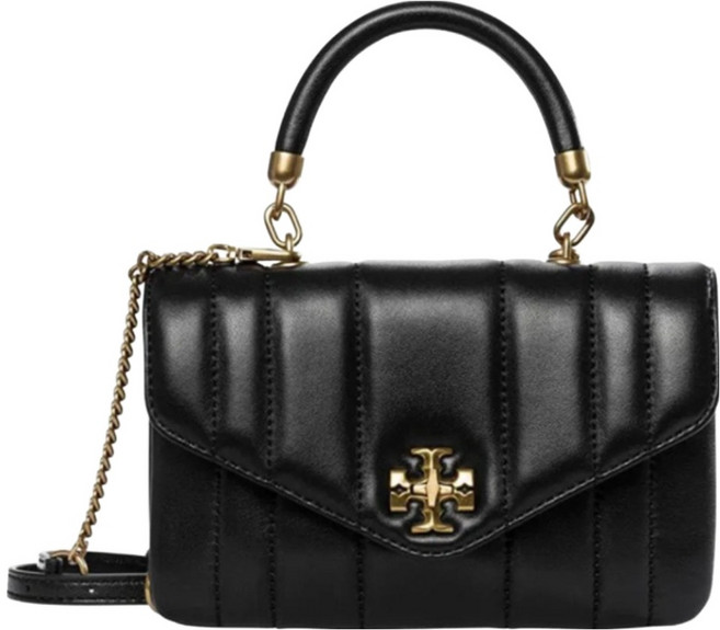 TORY BURCH 翻蓋絎逢皮革兩用包 S10143506