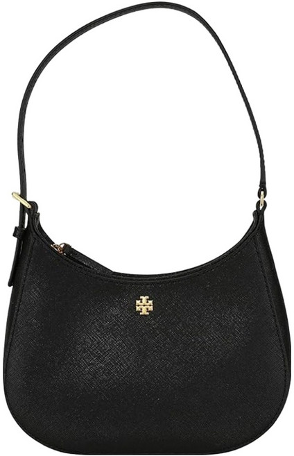 TORY BURCH 素面皮革拉鍊肩背包 S10137416
