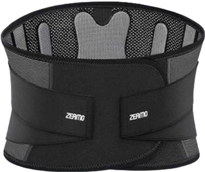 와이홉 허리 보호대 벨트 블랙, 1개