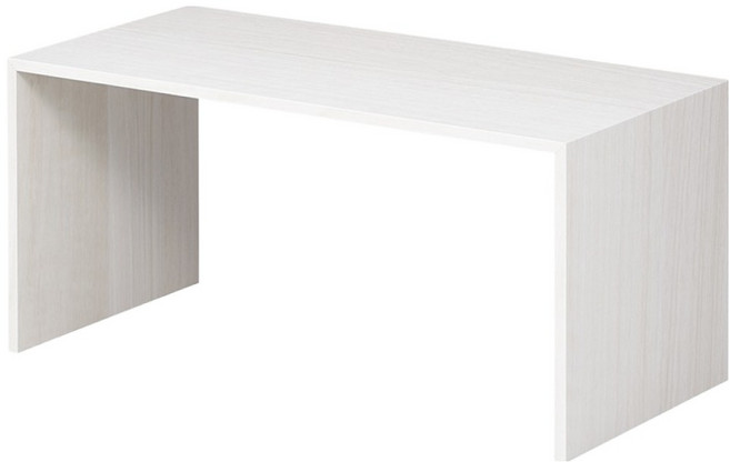 like-it PLUS RACK 多用途雙層木紋整理架 小(29.5 x 14 x 14cm), 1個, 橡木白