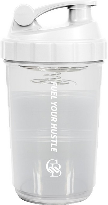 Green Bell 綠貝 勁能搖搖杯, 白色, 500ml, 1個