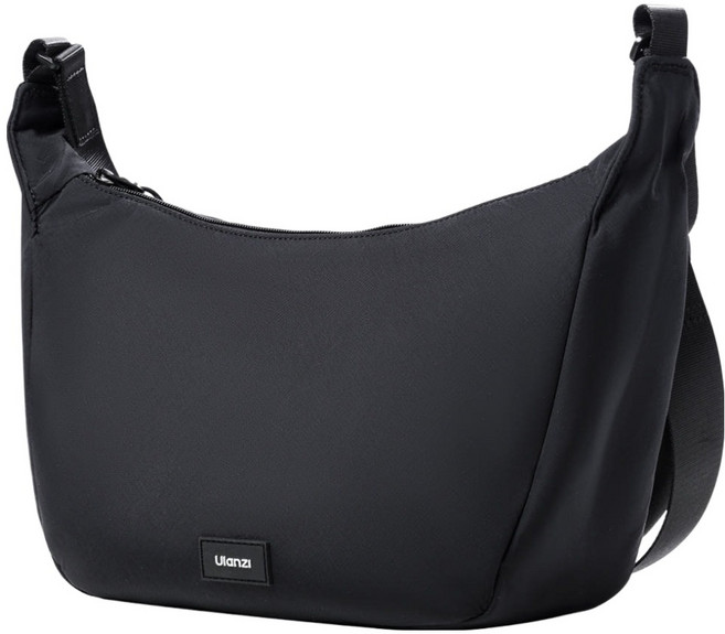 울란지 미니멀 카메라용 루나 크로스백 HMN1, 블랙, 1개