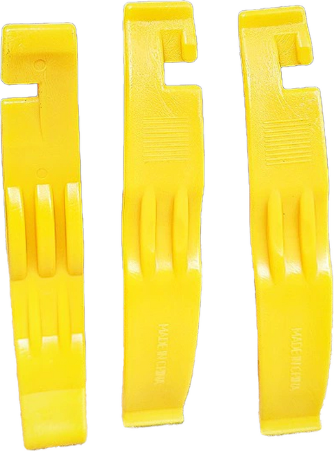 그린리빙 자전거 퀵보드 타이어 레버주걱 옐로우, 3개