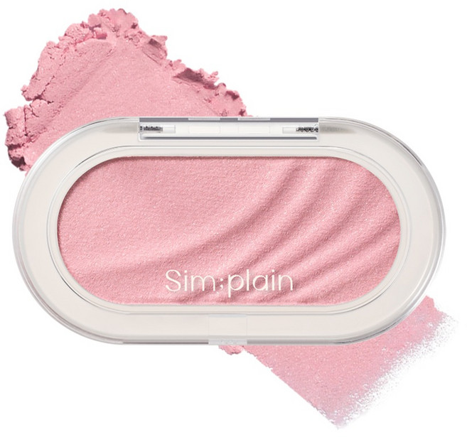 심플레인 글림 온 치크, 09텐더페일, 1개