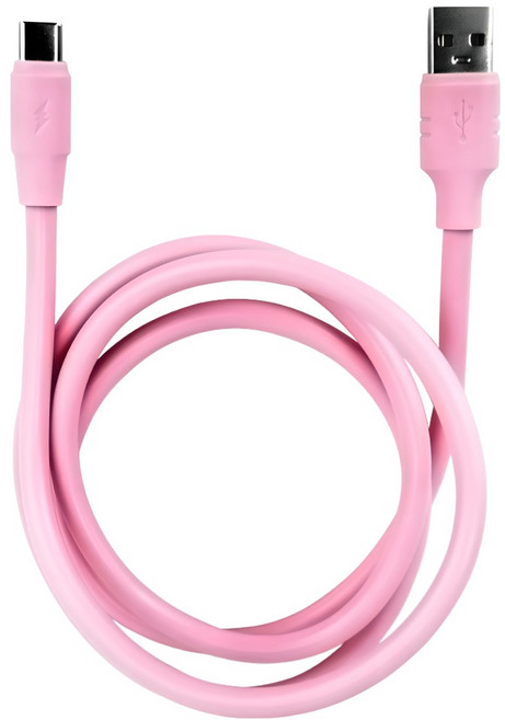 ASTRAudio QWIRE 粉彩傳輸充電線 CA-2501, 1個, 粉色, 1m