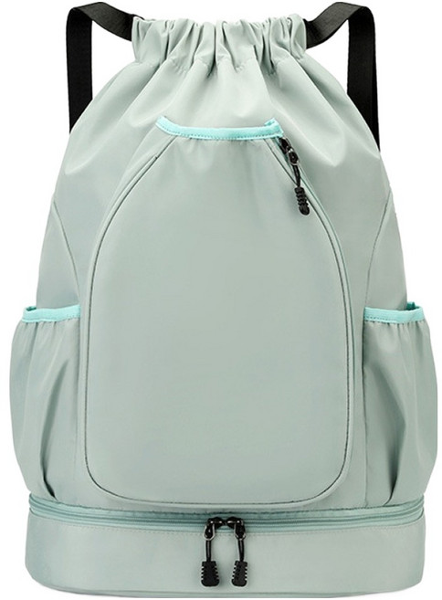 필웨이브 배드민턴 가방 백팩, 민트, 1개