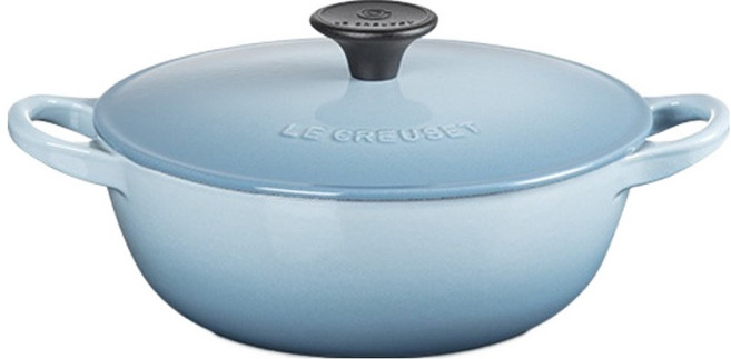 르크루제 마미떼 냄비, 18cm, 코스탈블루, 1개