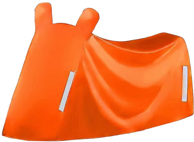 bebehome 加厚牛津布機車防曬防水防塵罩, 橘色