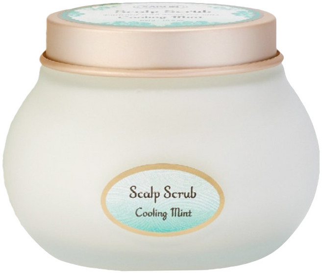 SABON 沁心薄荷死海鹽頭皮磨砂膏, 1個, 300g