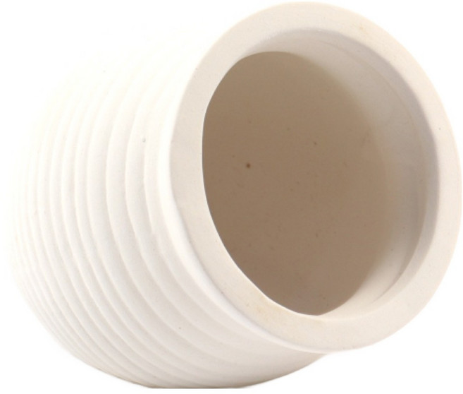 미미네아쿠아 어항꾸미기 누운항아리 산란상 903 화이트, 1개