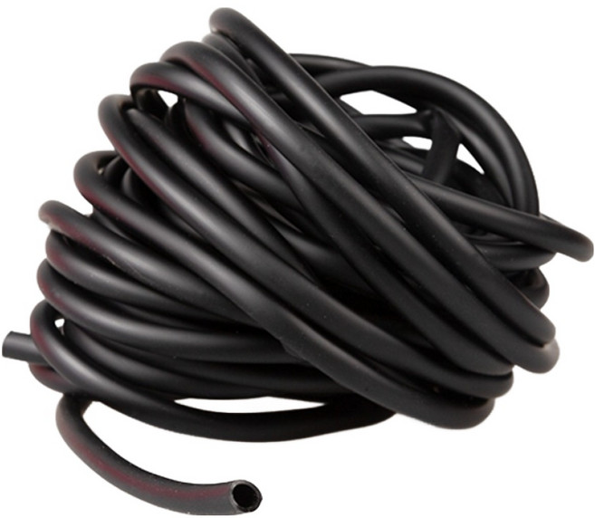 미미네아쿠아 실리콘 수족관 에어호스 블랙, 1개