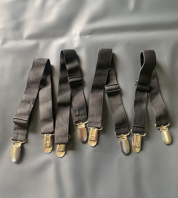 리예 침대시트 고정 집게, 블랙, 4개