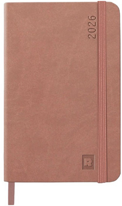 RHODIA 2026 週計畫精裝日誌, 1個, 玫瑰木