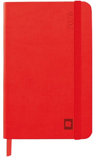 RHODIA 2026 週計畫精裝日誌, 1個, 罌粟花