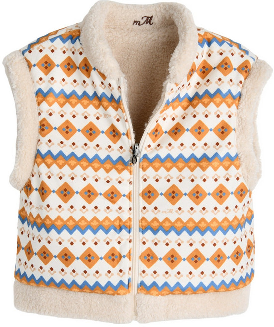 모이몰른 페어아일 리버시블 조끼 M244VEG06P