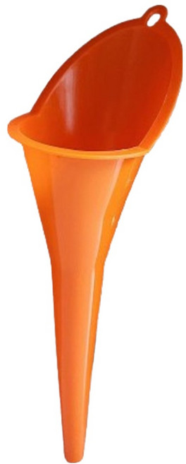 타이드코 자동차 오토바이용 오일교체 깔대기, 1개, 오렌지