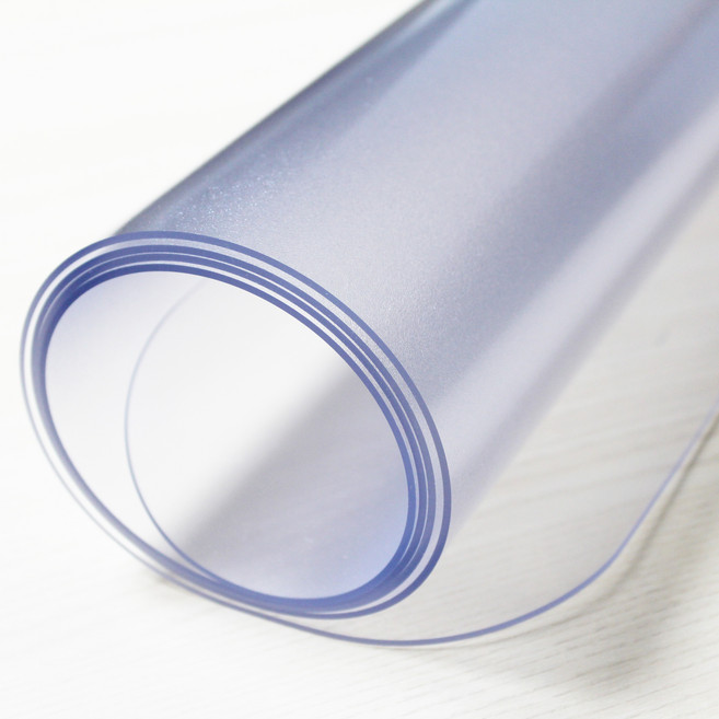 커버팩토리 책상 식탁 테이블 프리미엄 유리대용 매트 1mm, 반투명, 1개, 90 x 70 cm