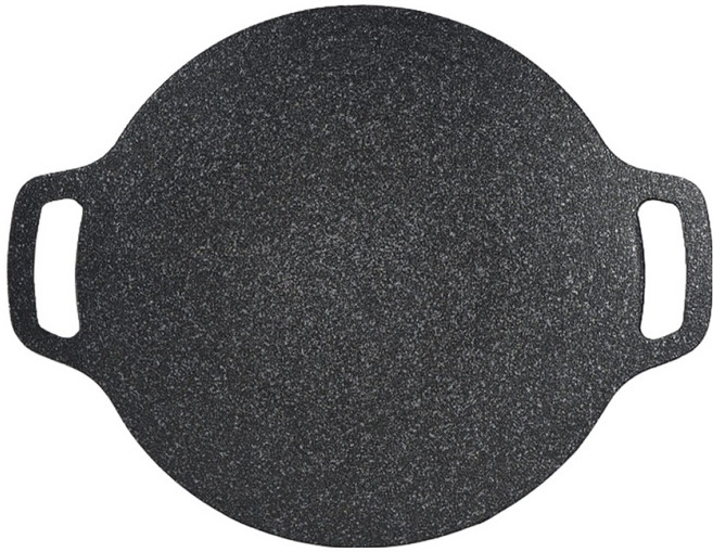 韓式加厚多功能不沾燒烤盤 大, 1個, 38cm